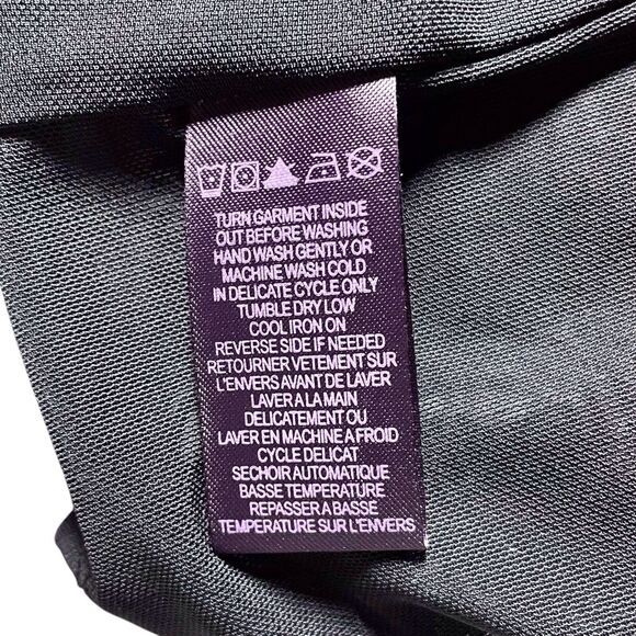 HALE BOB Paisley Jersey Shift Dress Size Medium Bohemian Long Sleeve V Neck Red - Picture 12 of 16